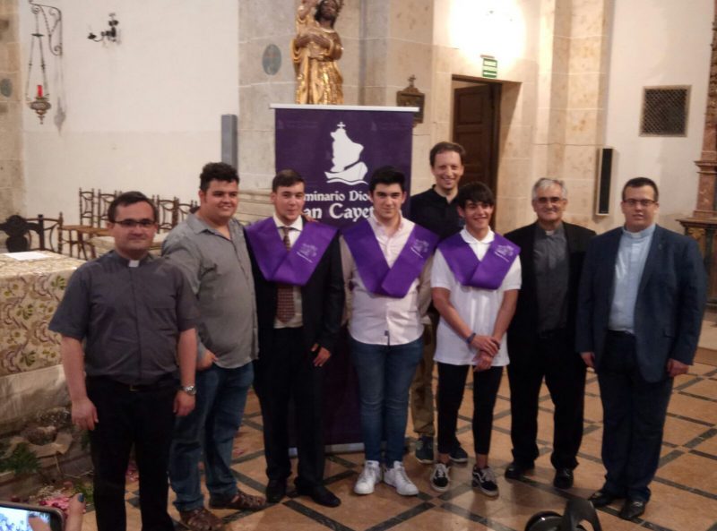 Graduación de los alumnos de bachillerato